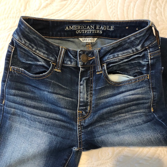 American Eagle High Rise Jegging 2 Short - Picture 1 of 4